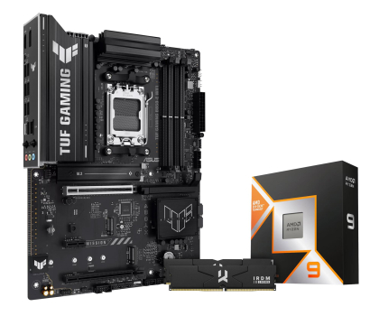 Zestaw podzespołów ASUS TUF GAMING B850-E WIFI+Ryzen 9 9950X3D+32GB (2x16GB) 6000